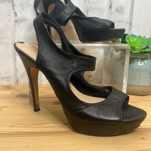 Via Spiga high heel open toe pump